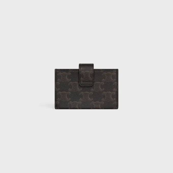 Accordeon Card Holder Nino in Triomphe Canvas Accordeon Card Holder Nino in Triomphe Canvas