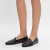 Aura Loafer in Crocodile Stamped Lambskin