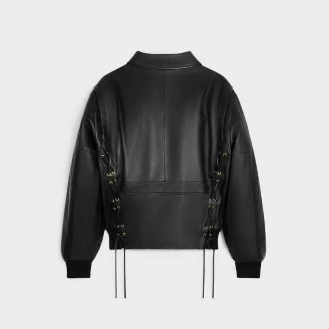 Aviator Blouson Jacket in Soft Lambskin Aviator Blouson Jacket in Soft Lambskin