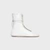 Ballet High – Lace-Up Boot in Lambskin