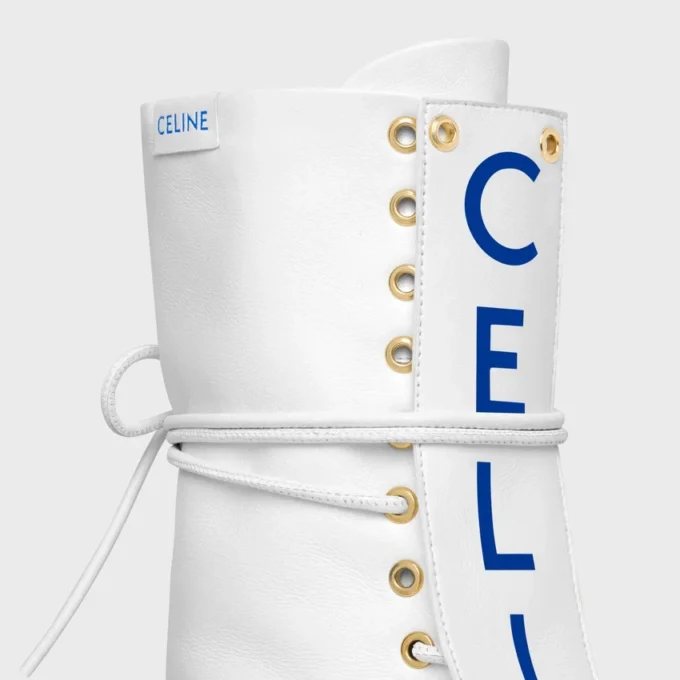 Ballet High – Lace-Up Boot in Lambskin