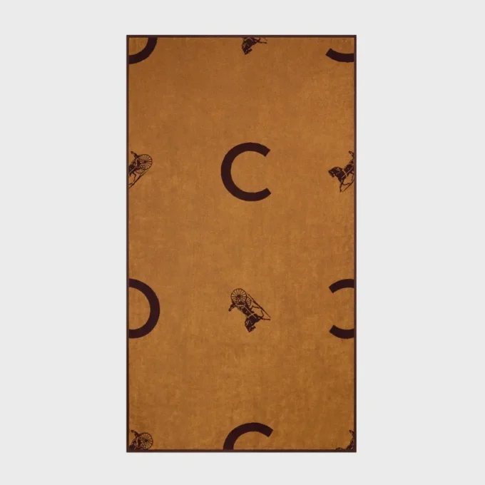 Beach Towel in C Sulky Terry Cotton
