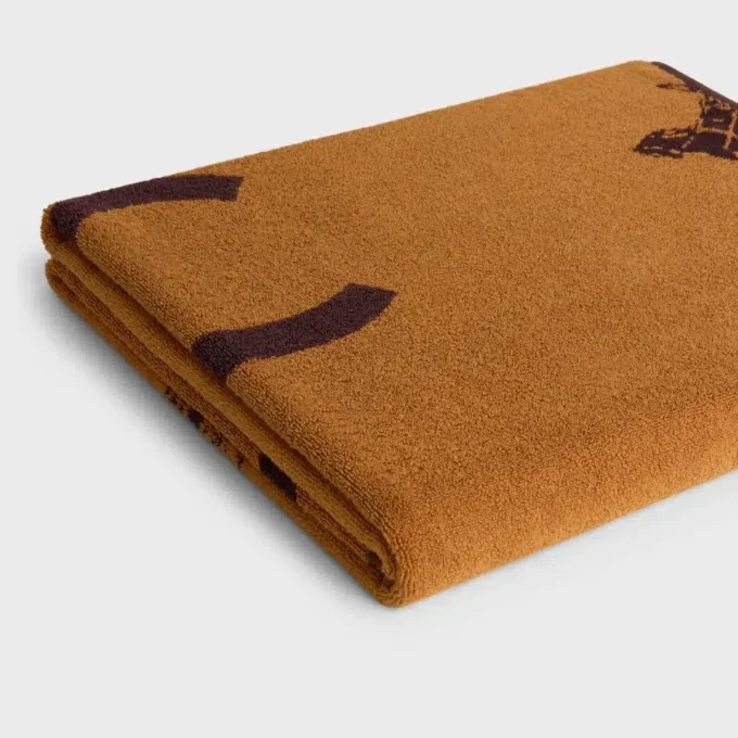 Beach Towel in C Sulky Terry Cotton