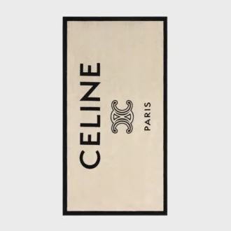 Beach Towel in Celine Triomphe Terry Cotton Beach Towel in Celine Triomphe Terry Cotton