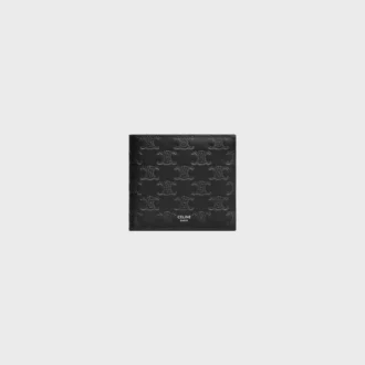 Bi-Fold Card Holder in Calfskin with Triomphe Embossed Bi-Fold Card Holder in Calfskin with Triomphe Embossed
