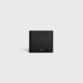 Bi-Fold Card Holder in Grained Calfskin Bi-Fold Card Holder in Grained Calfskin