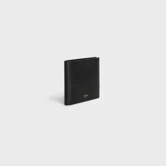 Bi-Fold Card Holder in Grained Calfskin Bi-Fold Card Holder in Grained Calfskin