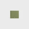 Bi-Fold Wallet in Grained Calfskin