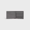 Bi-Fold Wallet in Grained Calfskin
