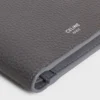 Bi-Fold Wallet in Grained Calfskin