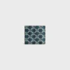 Bi-Fold Wallet in Striped Triomphe Canvas and Calfskin