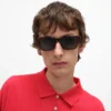Black Frame 41 Sunglasses in Acetate Black Frame 41 Sunglasses in Acetate