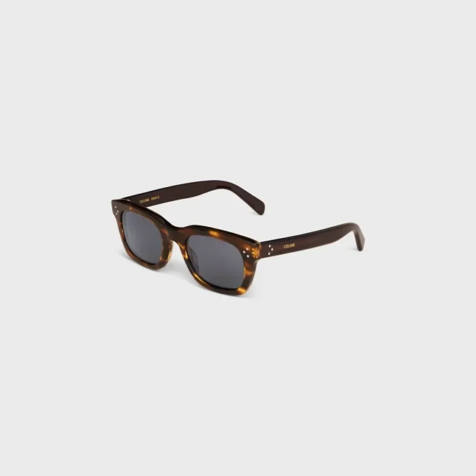 Black Frame 41 Sunglasses in Acetate