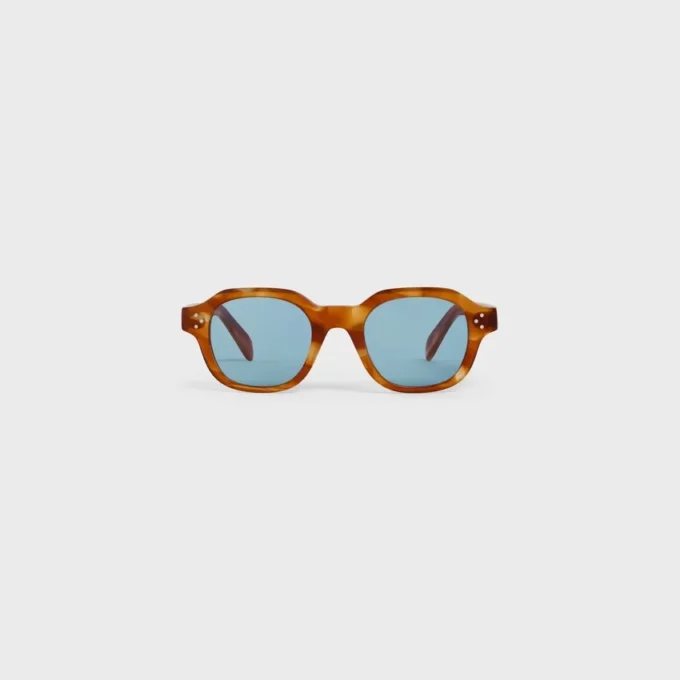 Black Frame 60 Sunglasses in Acetate