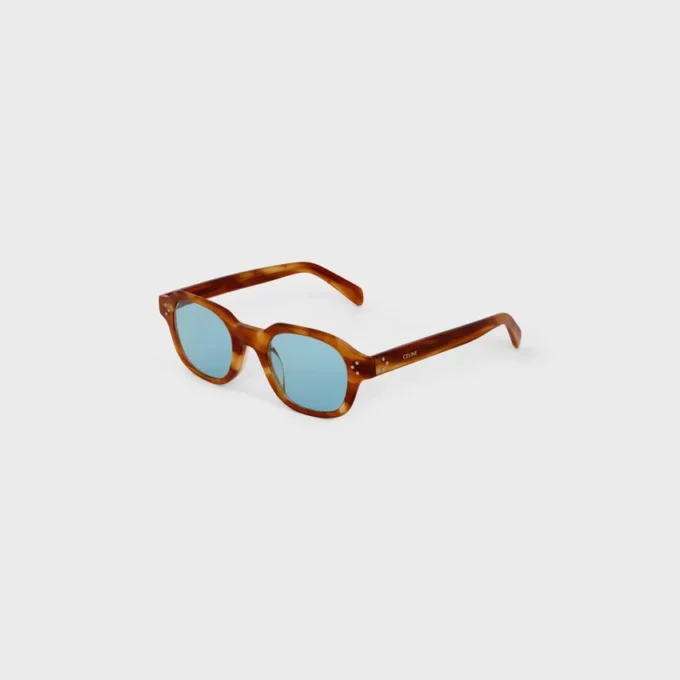 Black Frame 60 Sunglasses in Acetate