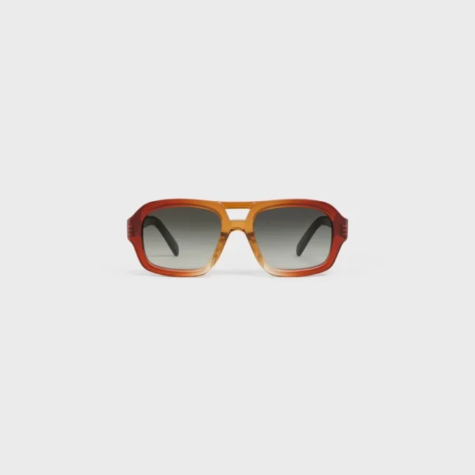 Black Frame 62 Sunglasses in Acetate