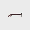 Black Frame 63 Sunglasses in Acetate and Metal