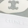 Block Wedge Sneaker in Calfskin and Suede Calfskin