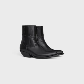 Boot Leon in Shiny Calfskin