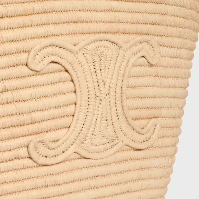 Braided Panier in Raffia Braided Panier in Raffia
