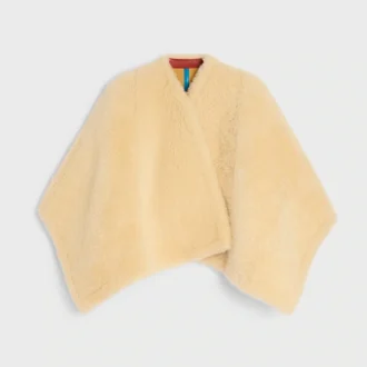 Cape in Lambskin Shearling Cape in Lambskin Shearling