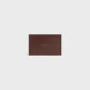 Card Holder in Satinated Calfskin with Triomphe Embossed Card Holder in Satinated Calfskin with Triomphe Embossed