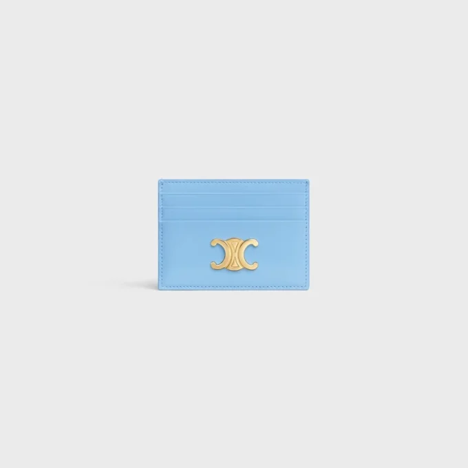 Card Holder Triomphe in Shiny Calfskin Card Holder Triomphe in Shiny Calfskin