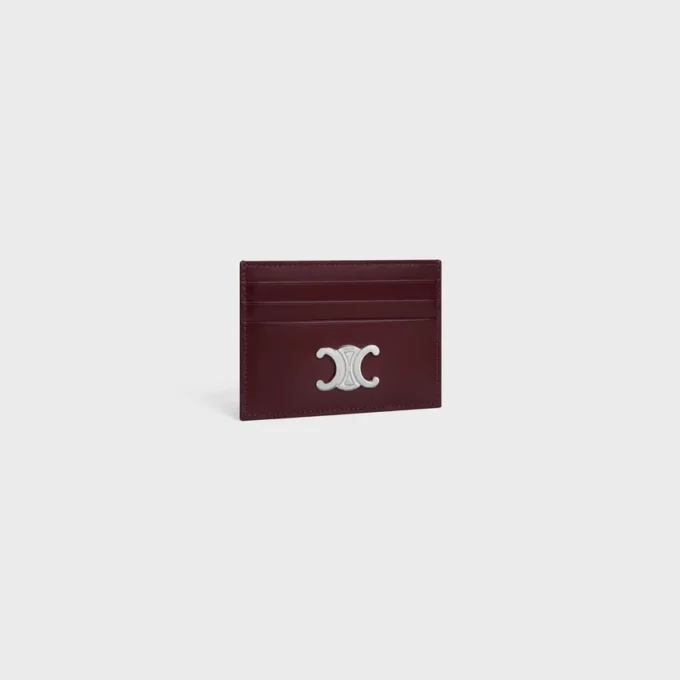 Card Holder Triomphe in Shiny Calfskin