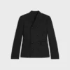 Cavaliere Jacket in Stretch Wool Gabardine