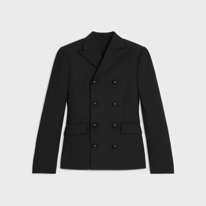 Cavaliere Jacket in Stretch Wool Gabardine