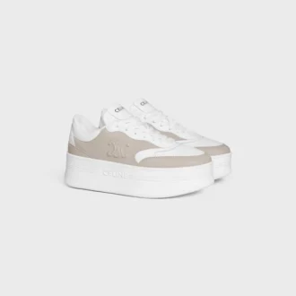 Celine – Block Sneaker with Triomphe in Calfskin Celine – Block Sneaker with Triomphe in Calfskin