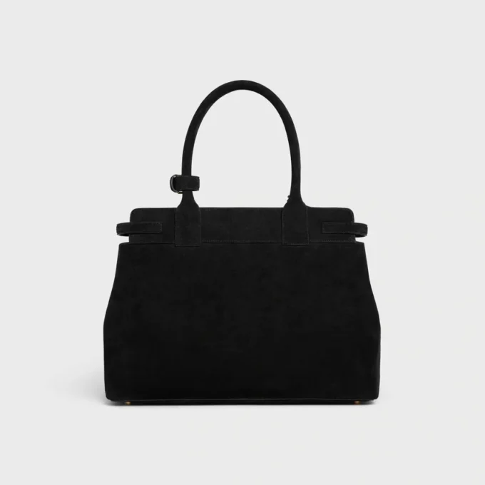 Celine Conti Bag in Suede Calfskin