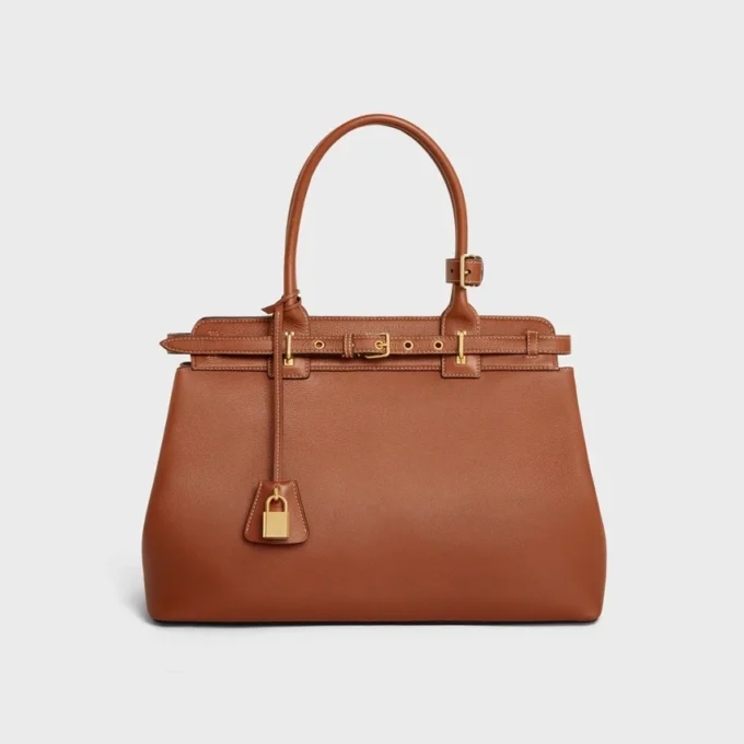 Celine Conti Bag in Supple Grained Calfskin Celine Conti Bag in Supple Grained Calfskin