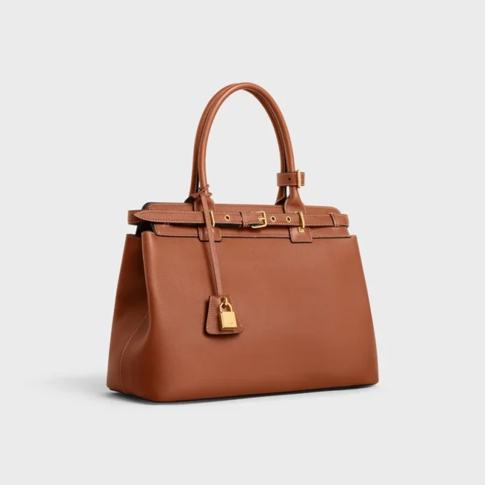 Celine Conti Bag in Supple Grained Calfskin Celine Conti Bag in Supple Grained Calfskin