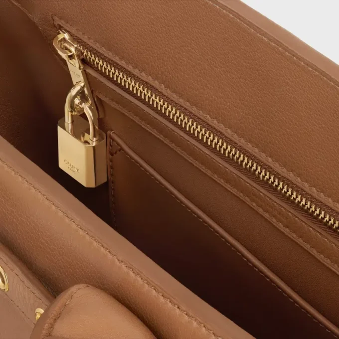 Celine Conti Bag in Supple Grained Calfskin