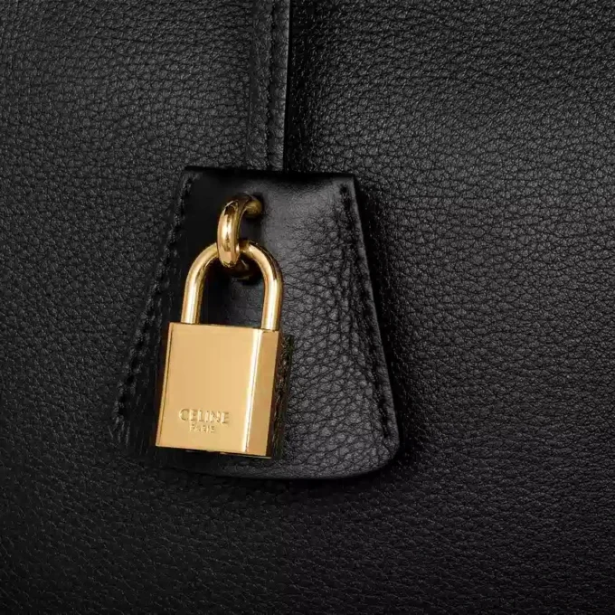Celine Conti Bag in Supple Grained Calfskin