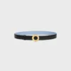 Celine Disc Buckle & Reversible Strap 25Mm Celine Disc Buckle & Reversible Strap 25Mm