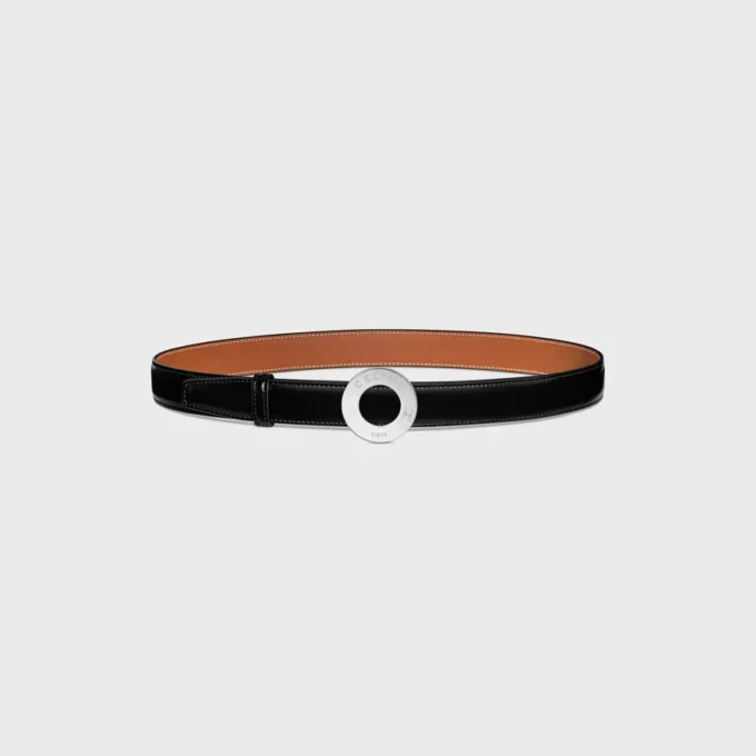 Celine Disc Buckle & Reversible Strap 25Mm Celine Disc Buckle & Reversible Strap 25Mm