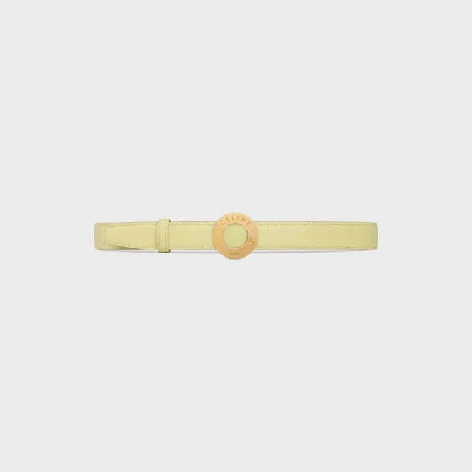 Celine Disc Buckle & Reversible Strap 25Mm Celine Disc Buckle & Reversible Strap 25Mm