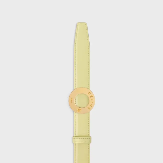 Celine Disc Buckle & Reversible Strap 25Mm Celine Disc Buckle & Reversible Strap 25Mm