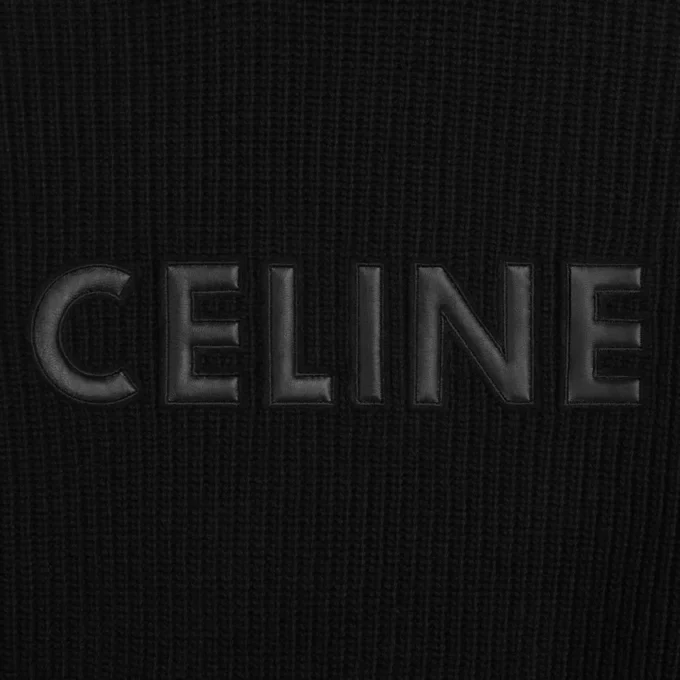 Celine Hooded Sweater in Monochromic Wool Celine Hooded Sweater in Monochromic Wool