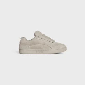 Celine Huntington Low Lace-Up Sneaker in Suede Calfskin and Mesh Celine Huntington Low Lace-Up Sneaker in Suede Calfskin and Mesh