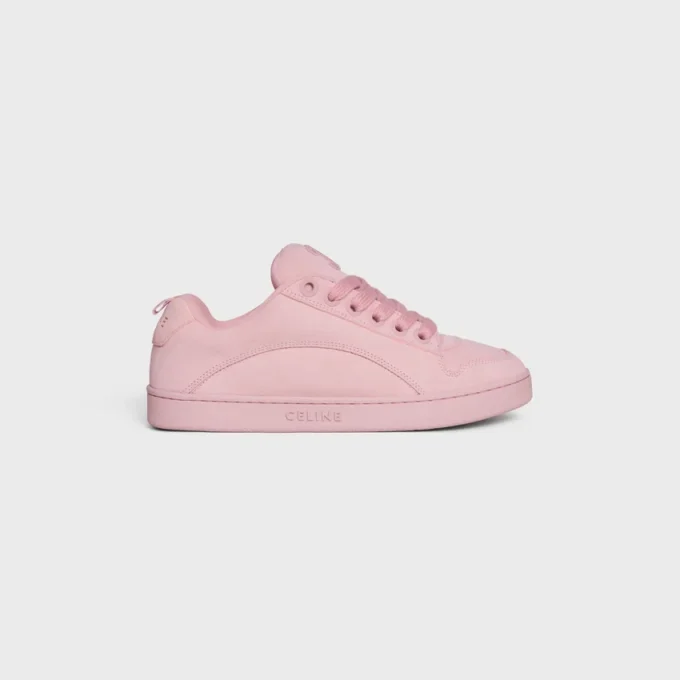 Celine Huntington – Low Top Sneakers in Suede Calfskin and Mesh