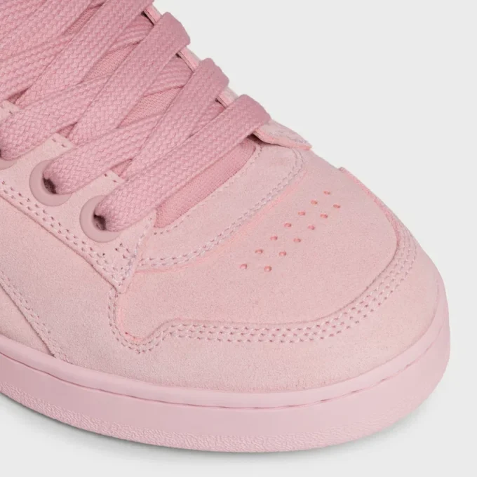 Celine Huntington – Low Top Sneakers in Suede Calfskin and Mesh