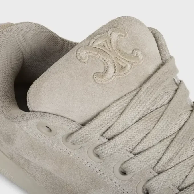 Celine Huntington – Low Top Sneakers in Suede Calfskin and Mesh