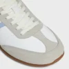Celine Jogger – Low Lace-Up Sneaker in Calfskin and Suede Calfskin