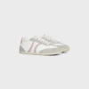 Celine Jogger Low Lace-Up Sneaker in Calfskin & Suede Calfskin