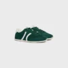Celine Jogger Low Lace-Up Sneaker with Triomphe in Suede Calfskin and Calfskin