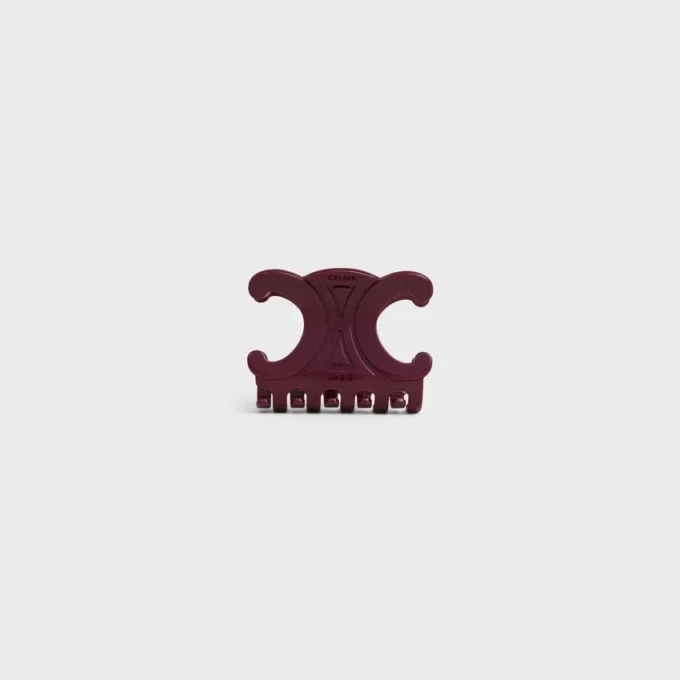 Celine Large Hair Claw in Acetate