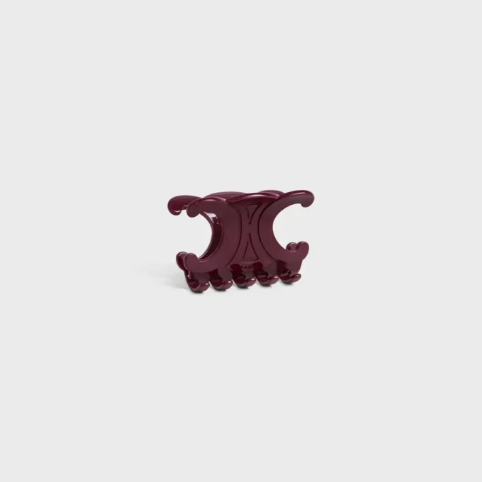 Celine Large Hair Claw in Acetate